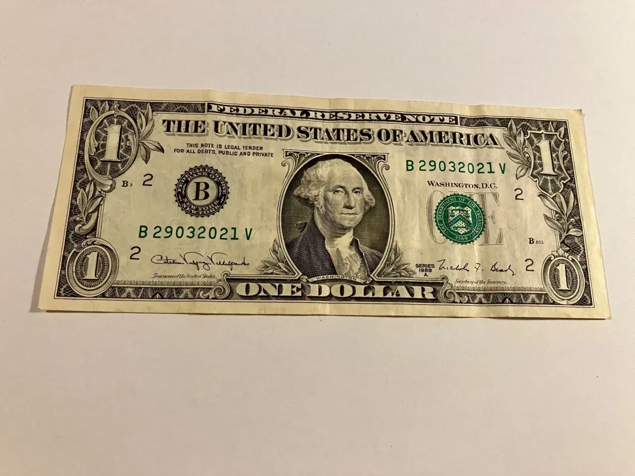 Billede 1 - 1 Dollar USA 1988A
