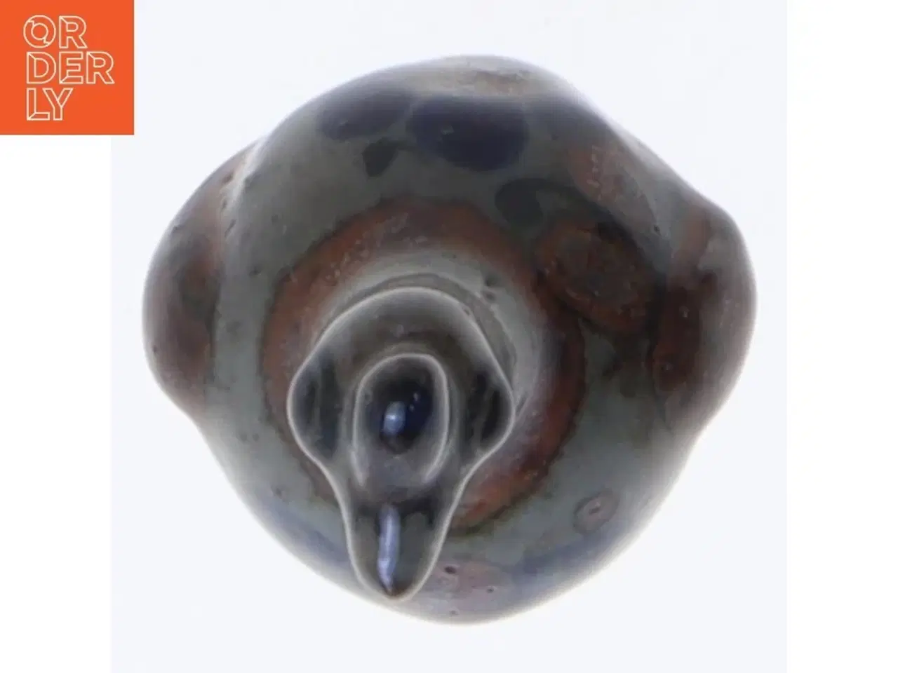 Billede 4 - Keramikskulptur af fugl (str. 5 cm)