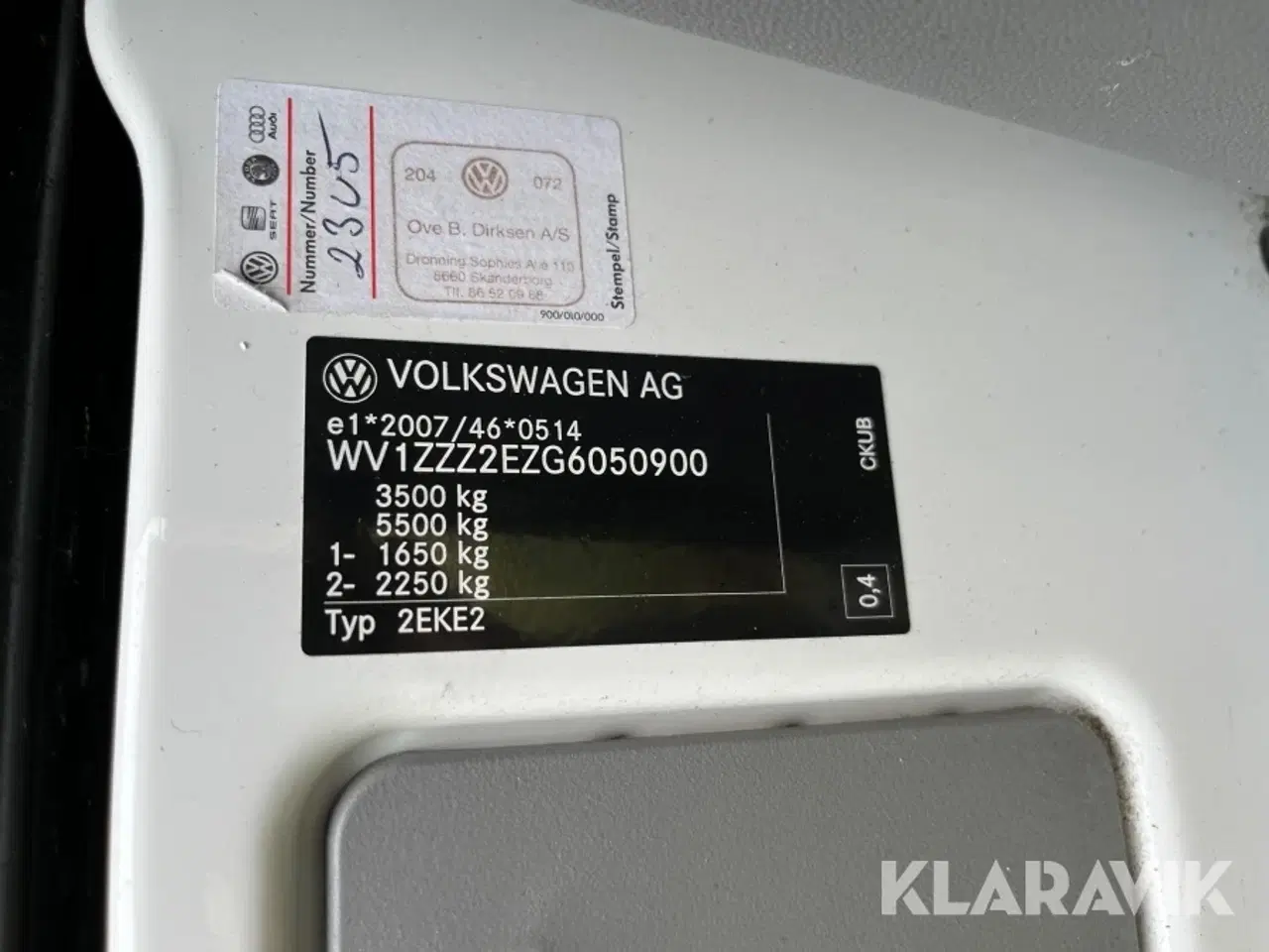 Billede 6 - Varebil Volkswagen Crafter 2,0 TDI