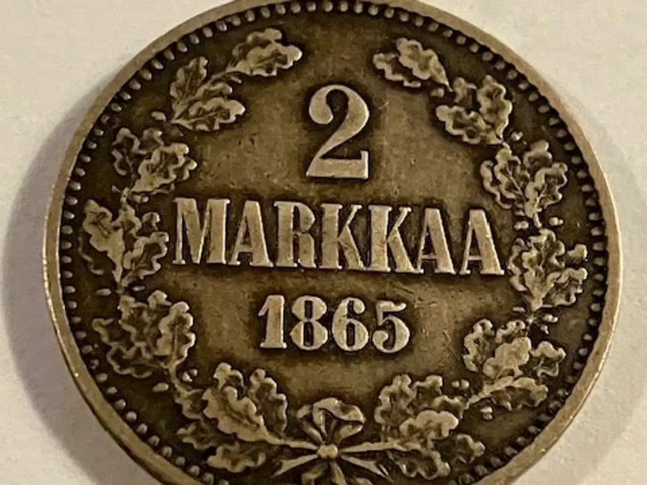 Billede 1 - 2 Markkaa 1865 Finland