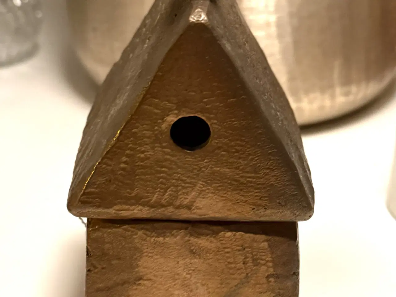 Billede 2 - Erik Heide Bronze fuglehus med plombering 