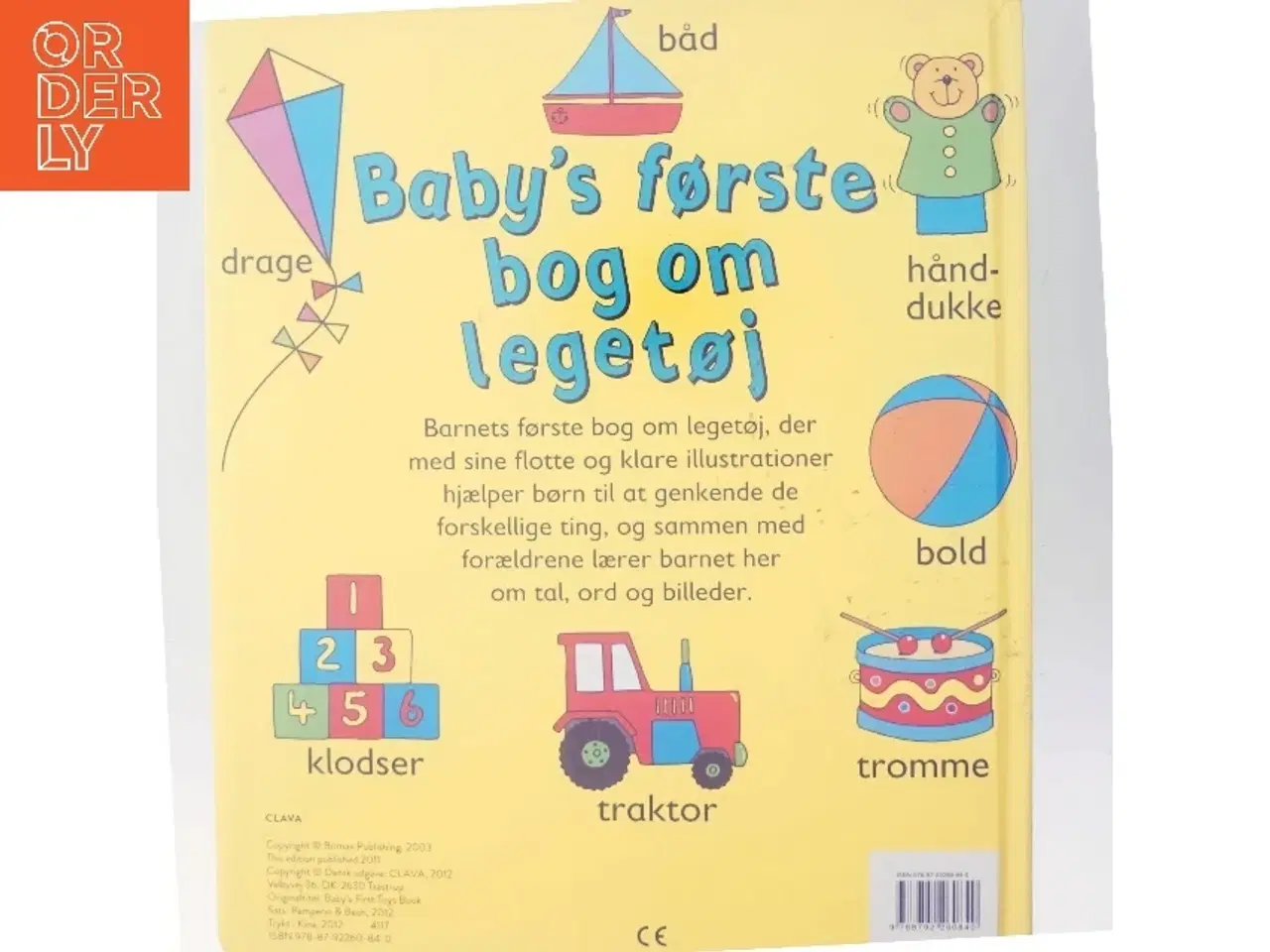 Billede 3 - Baby's første bog om legetøj (Bog) fra Clava