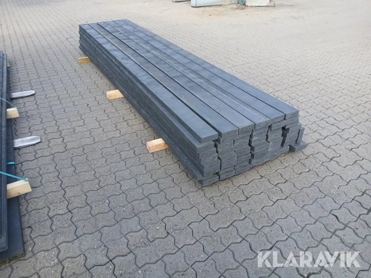 Billede 2 - Retextil brædder+planker Sort fremstillet af genbrugs materiale