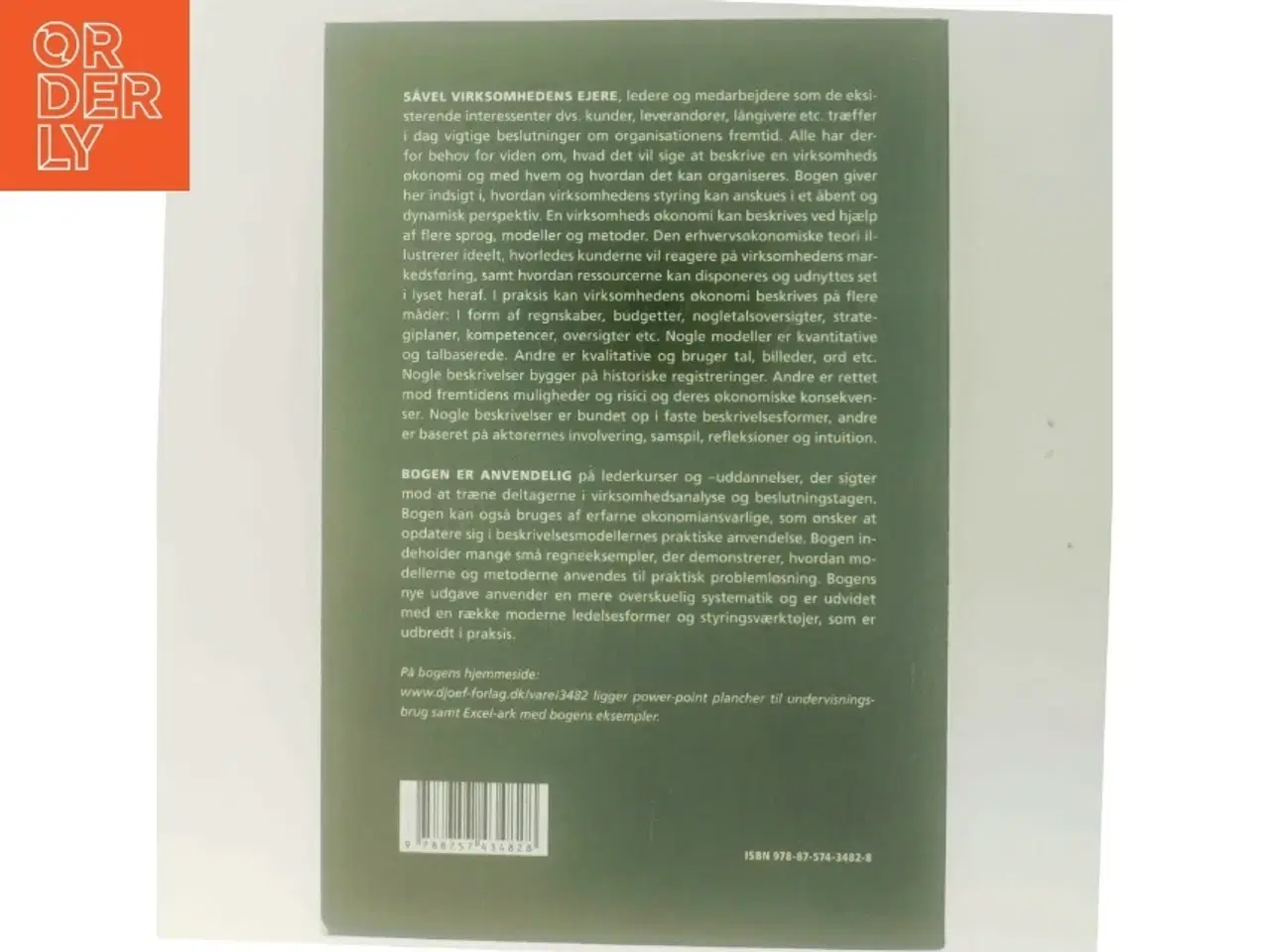 Billede 3 - Økonomisk Virksomhedsbeskrivelse af Charlotte Stisen Flyger (Bog)