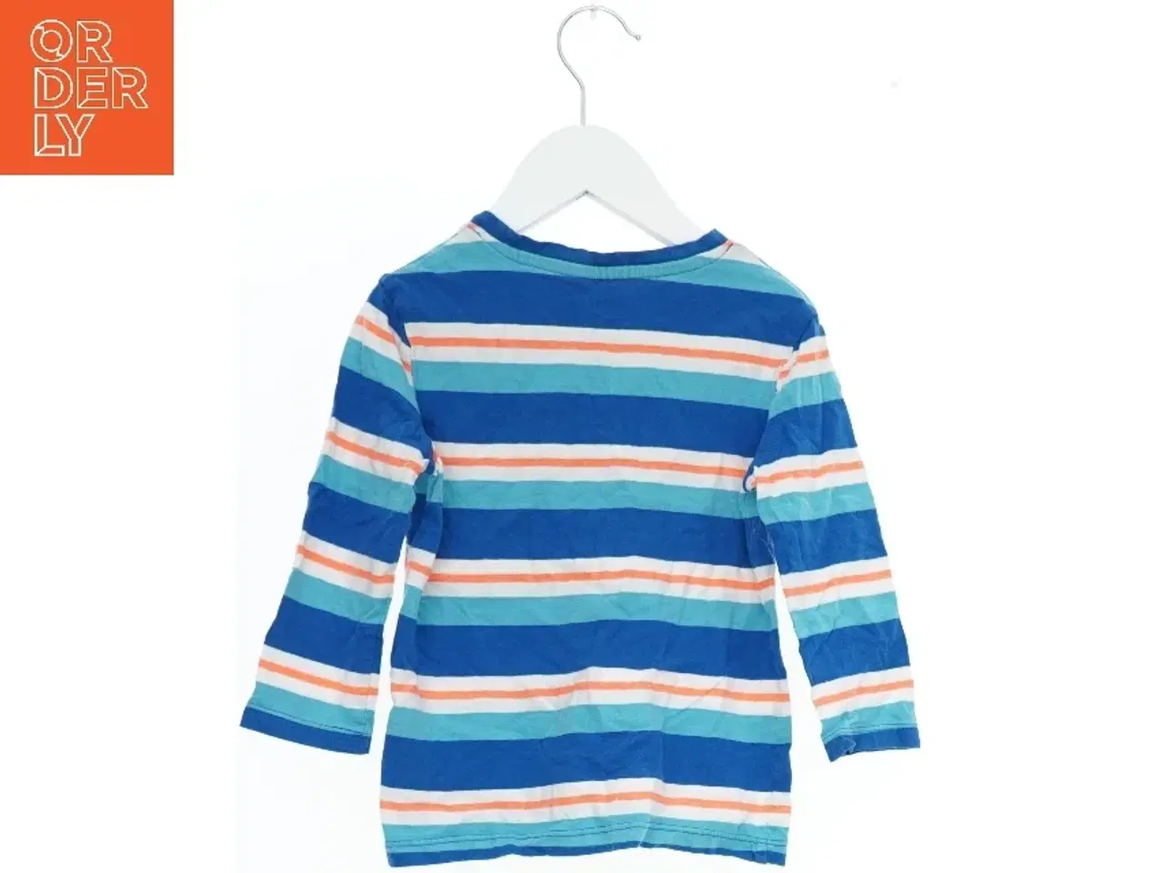 Billede 2 - Langærmet stribet bluse fra H&M (str. 104)