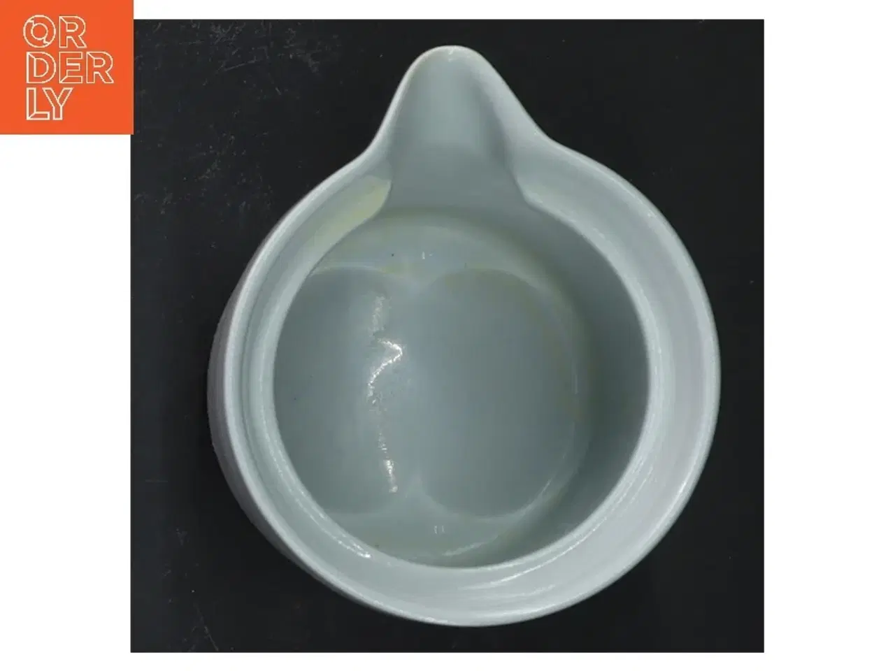 Billede 3 - Porcelæn mælkekande fra Royal Copenhagen blå kant (str. 8 cm)