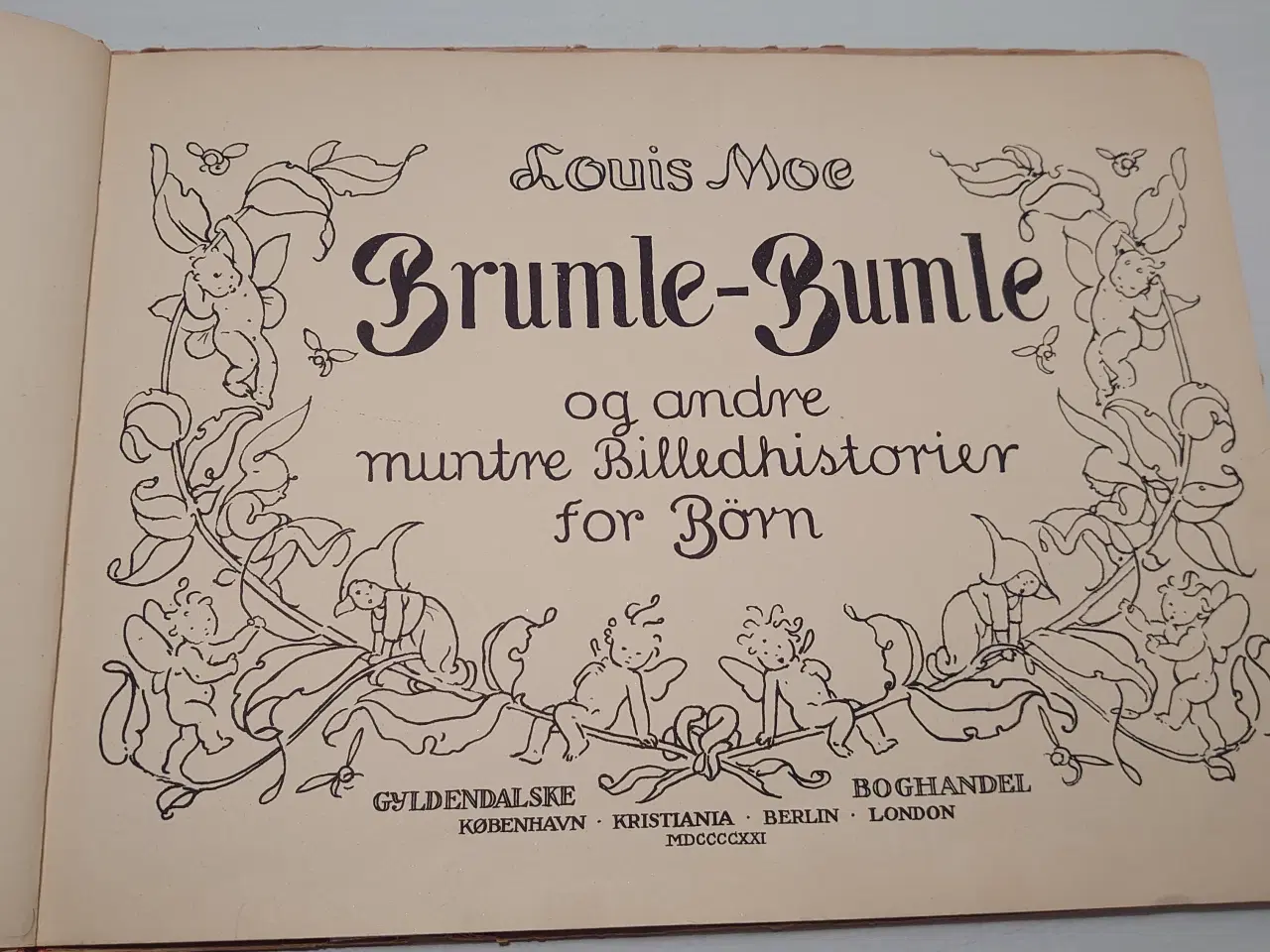Billede 3 - Louis Moe: Brumle-Bumle. 1.udg. 1921.