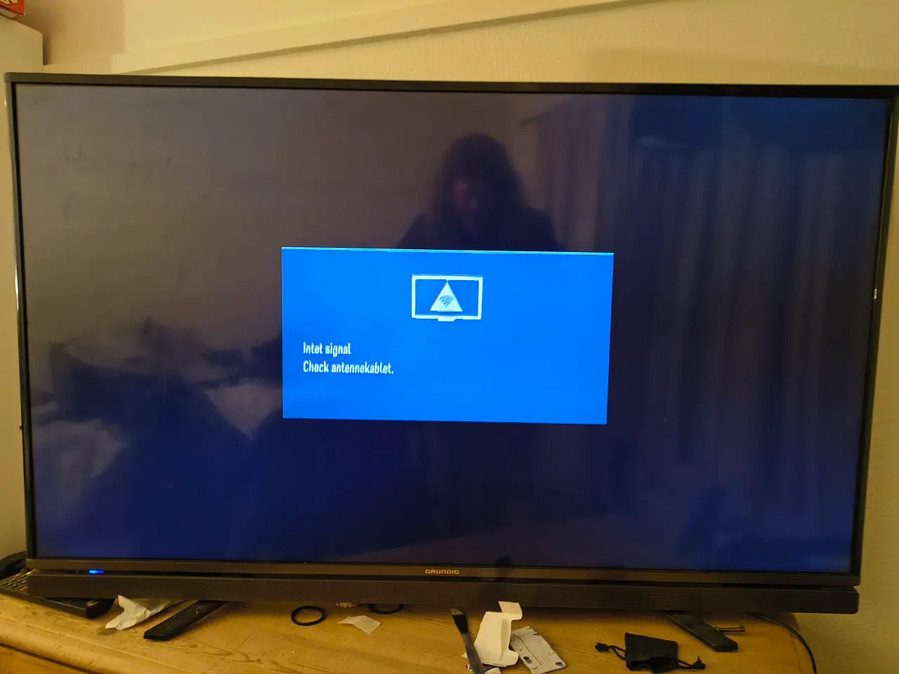 Billede 2 - Grundig 55 tommers fladskærms tv. 
