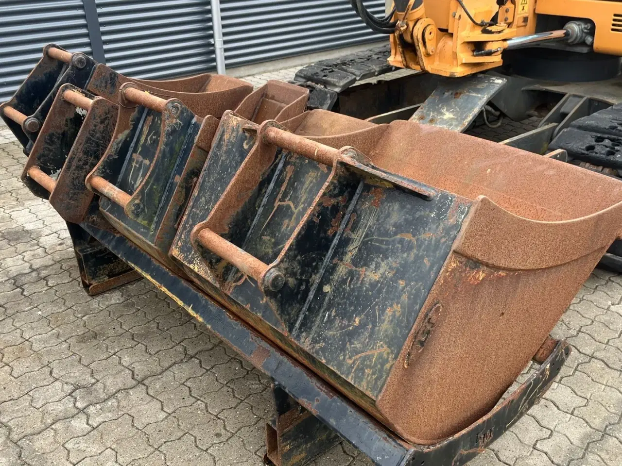 Billede 13 - Case CX 80 Rotortilt og fuld skovlpakke