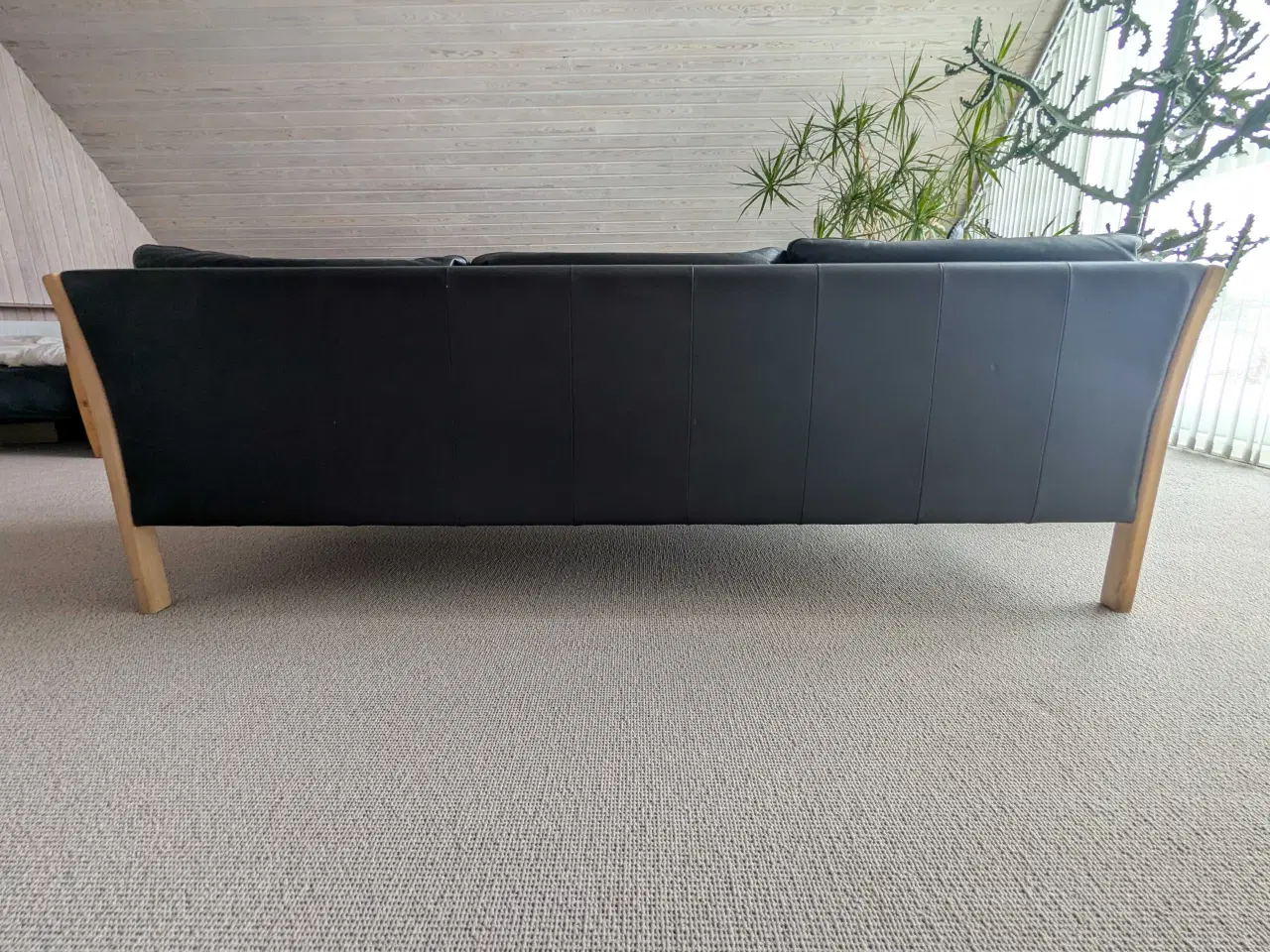 Billede 4 - LÆDERMØBLER SOFAER+STOLE