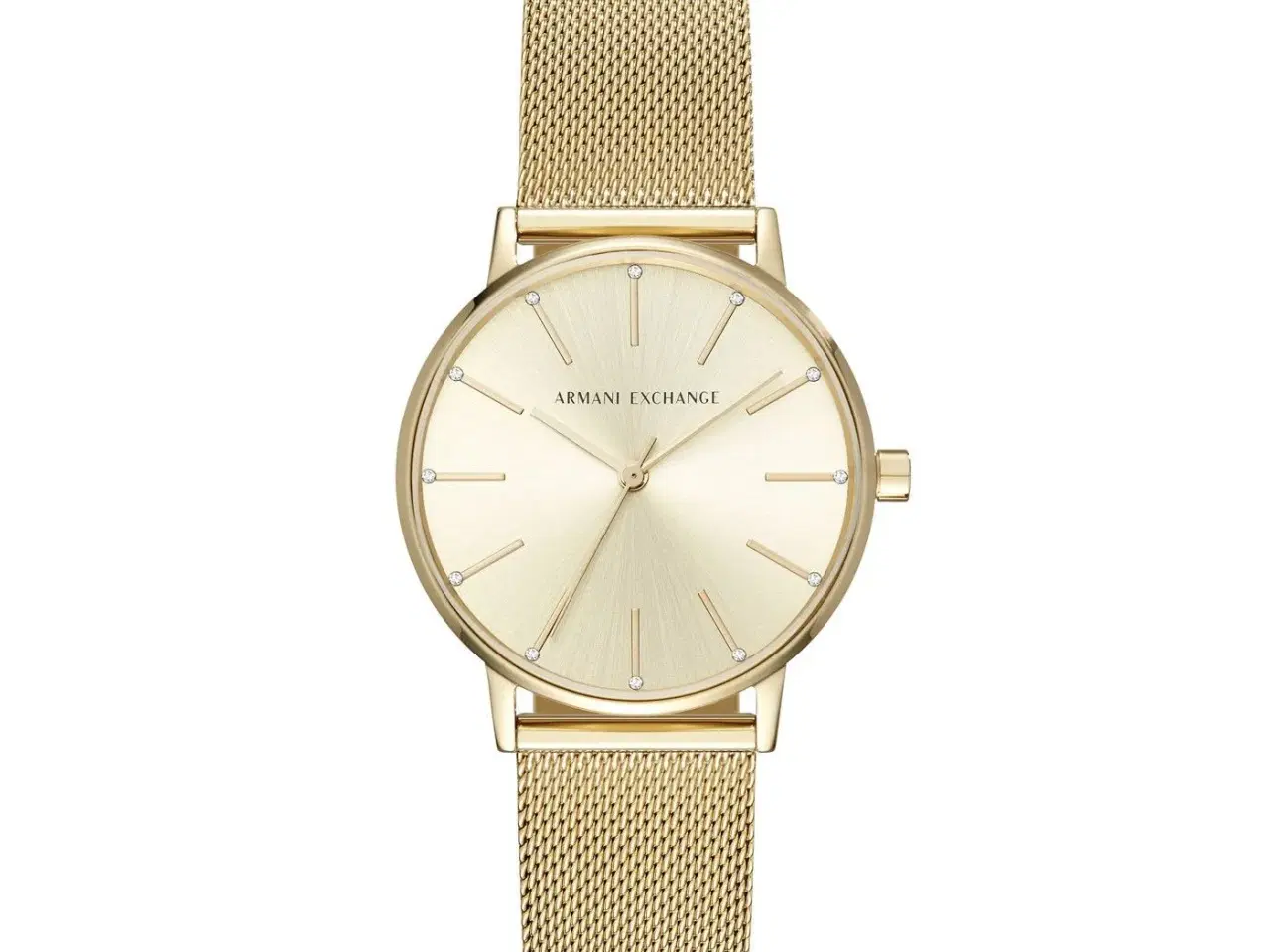 Billede 1 - Armani Exchange ur i farven guld til kvinder