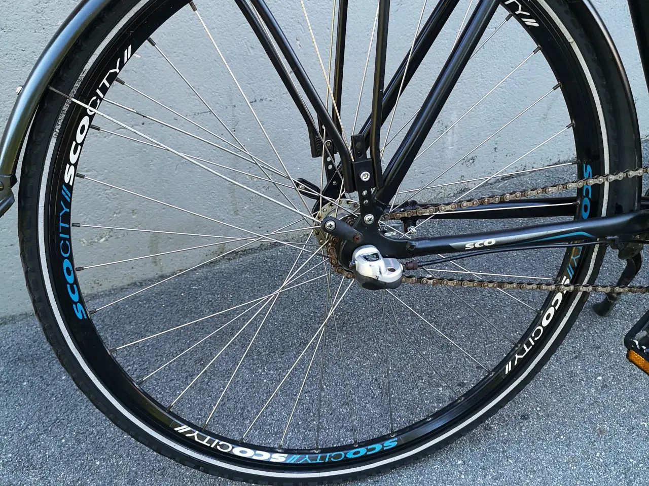 Billede 11 - SCO  CITY 28"  57 cm  sort Alluminum meget let cyk