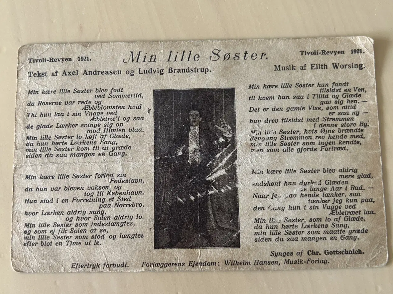 Billede 5 - Samling af retro sangkort og revy-kort (19 stk.)