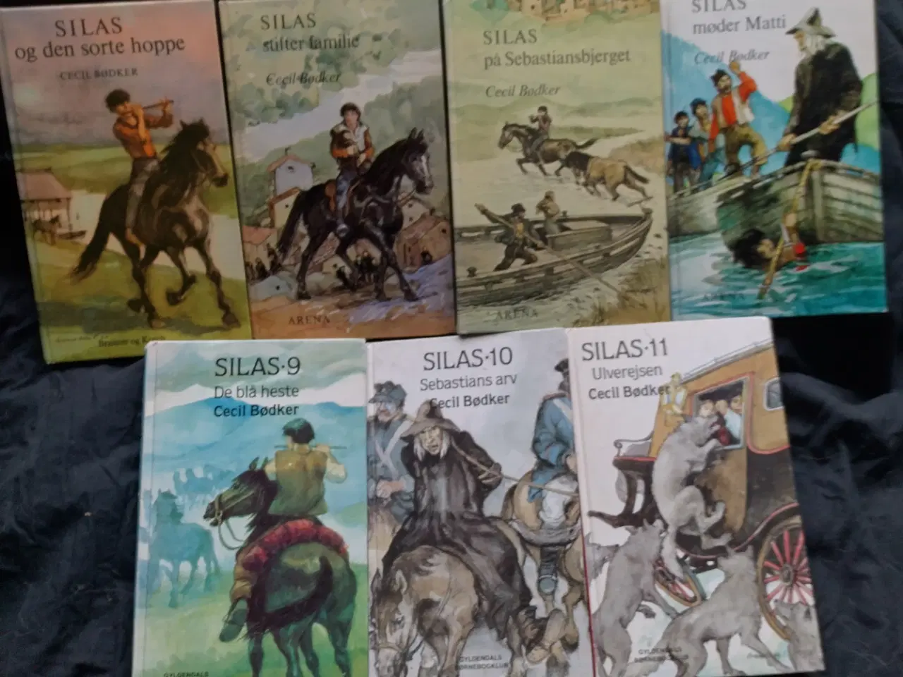 Billede 1 - 7 x Silas bøger