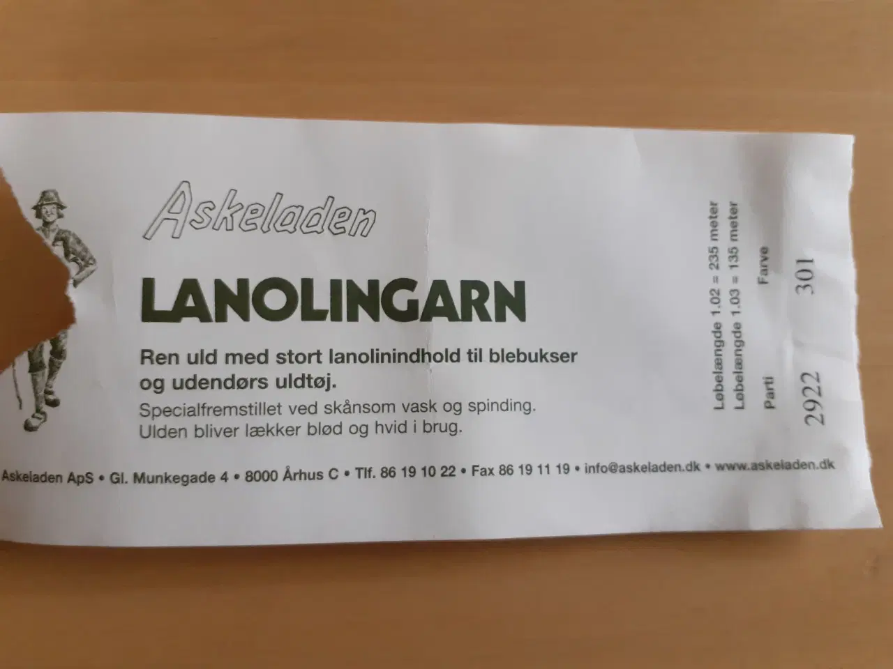 Billede 2 - Lanolingarn