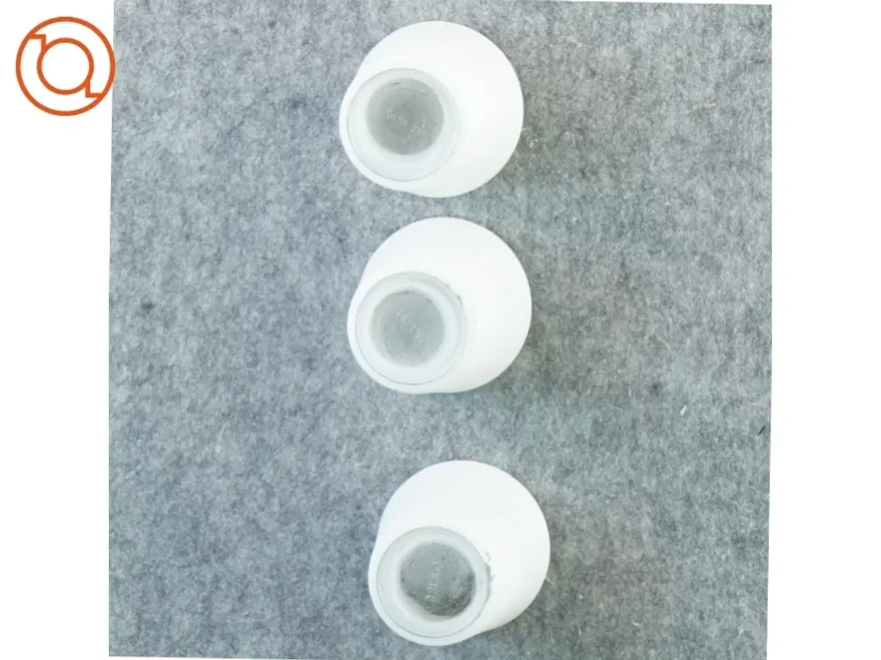 Billede 2 - Små fyrfadslysestager fra IKEA (str. 7 x 6 cm)