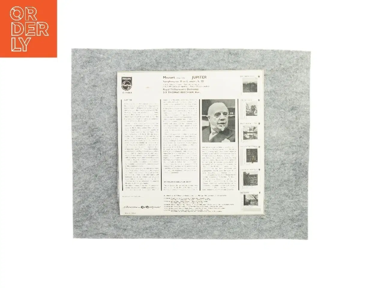 Billede 2 - Jupiter - Symphony no. 41 af Mozart (LP)