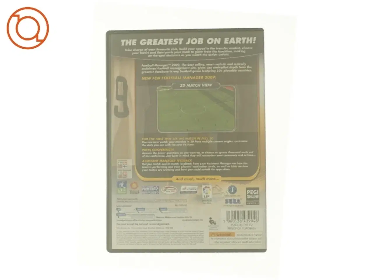 Billede 3 - Football Manager 2009 fra DVD