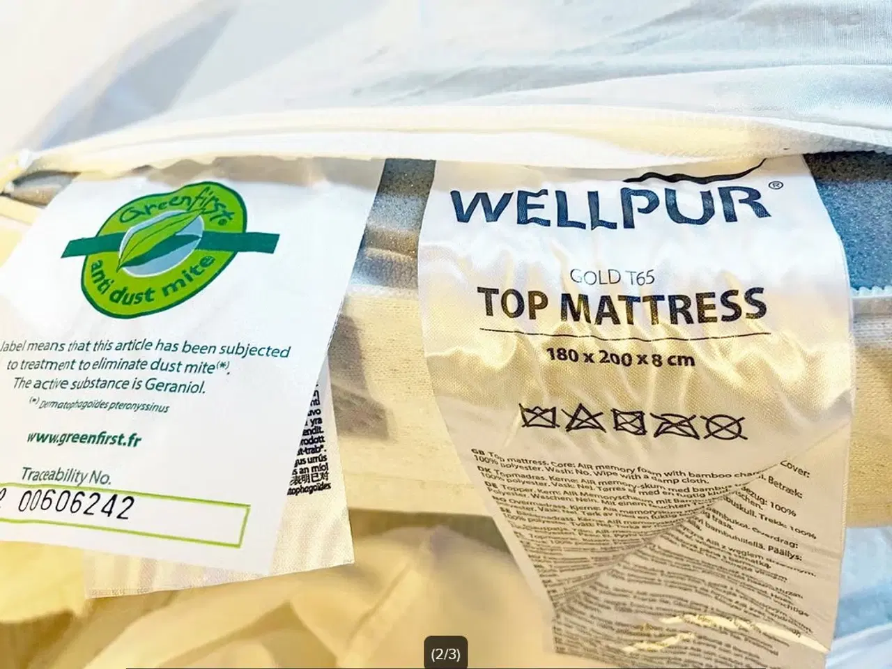 Billede 3 - Topmadras - perfekt stand