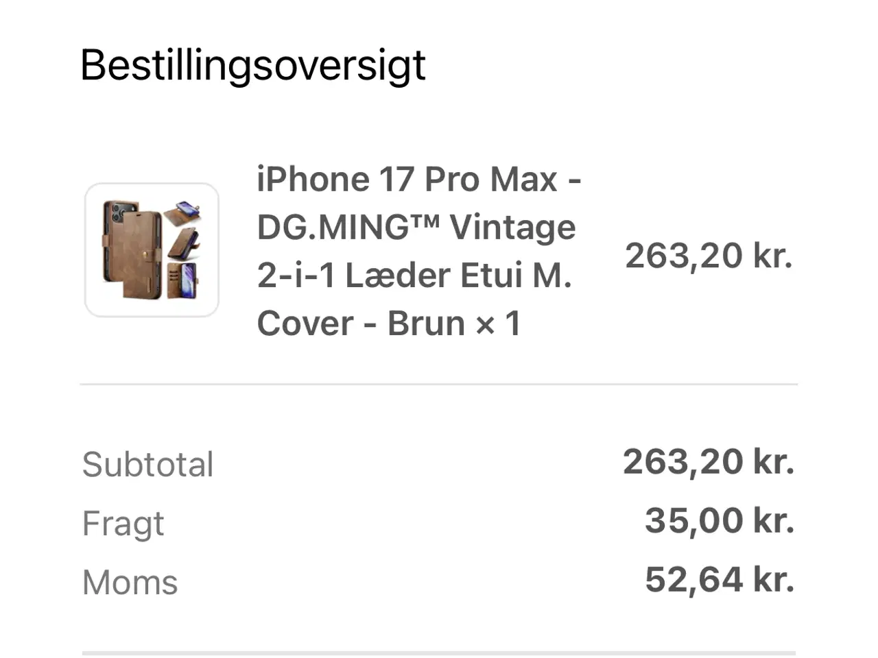 Billede 3 -  Cower til iPhone 17 pro max