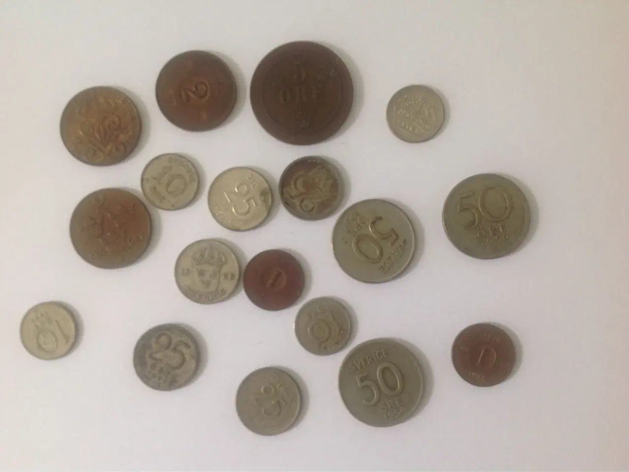 Billede 1 - Svenske mønter
