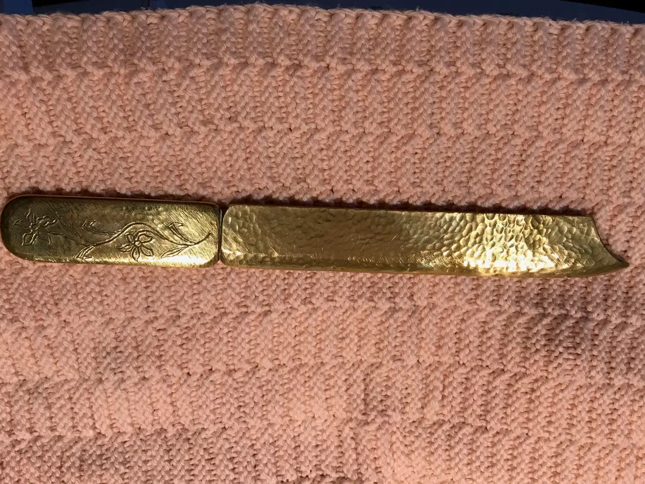 Billede 2 - Gammel brevåbner i messing