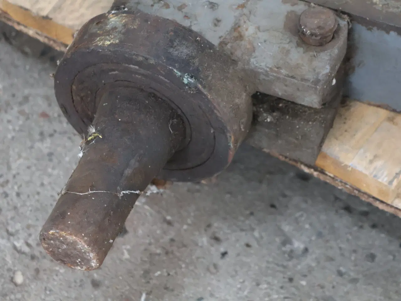 Billede 4 - Hydraulisk kran, ikke afprøvet, stand ukendt.