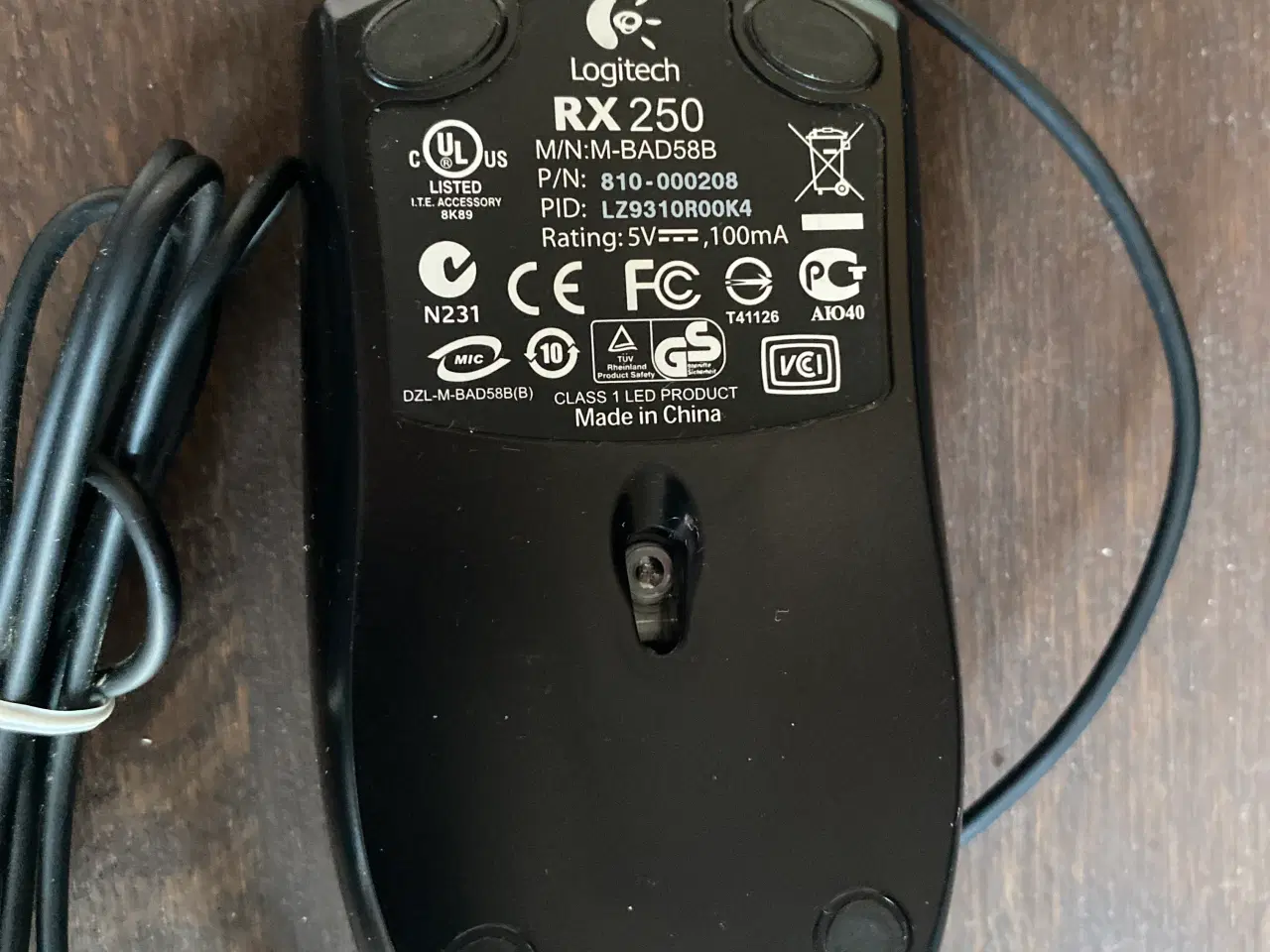 Billede 2 - mus kablet optisk.