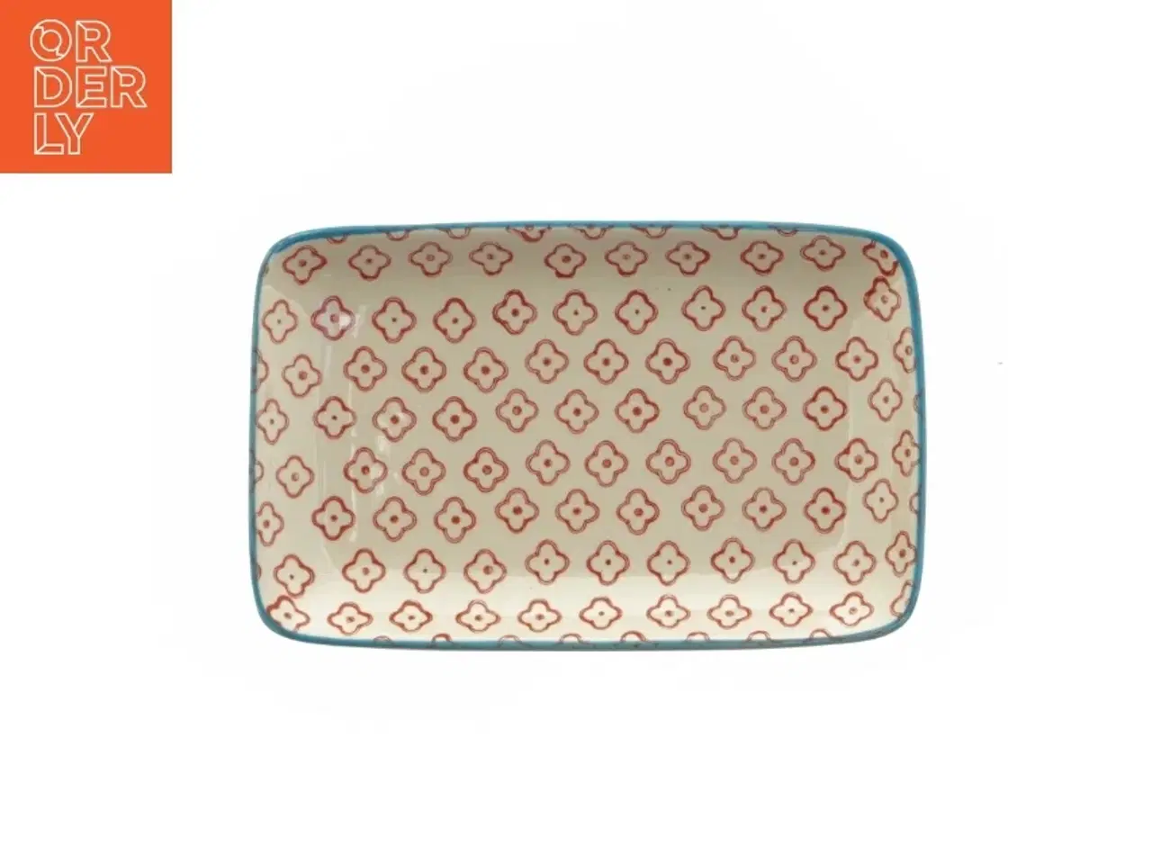 Billede 2 - Keramisk serveringsfad fra Bloomingville (str. 20 x 13 x 3 cm)