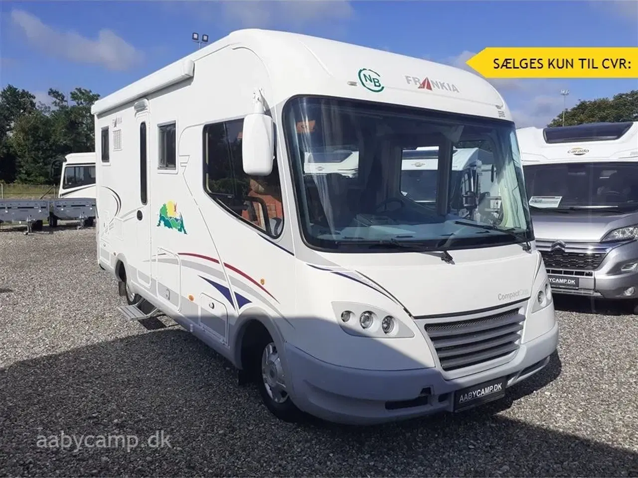 Billede 1 - 2008 - Frankia   markise. to batterier. solceller. SÆLGES KUN TIL CVR: