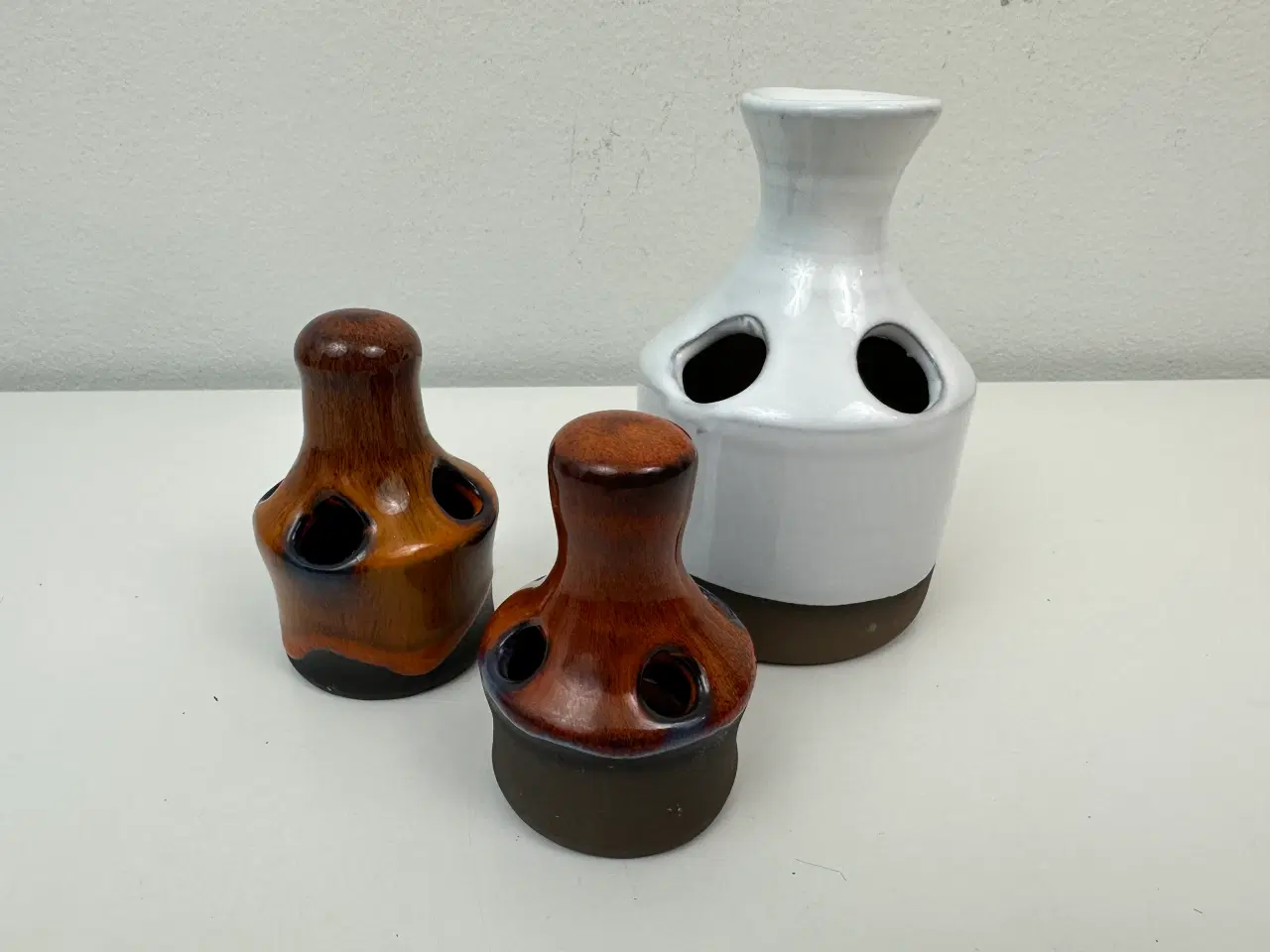 Billede 1 - 3 stk. miniature keramik (retro)