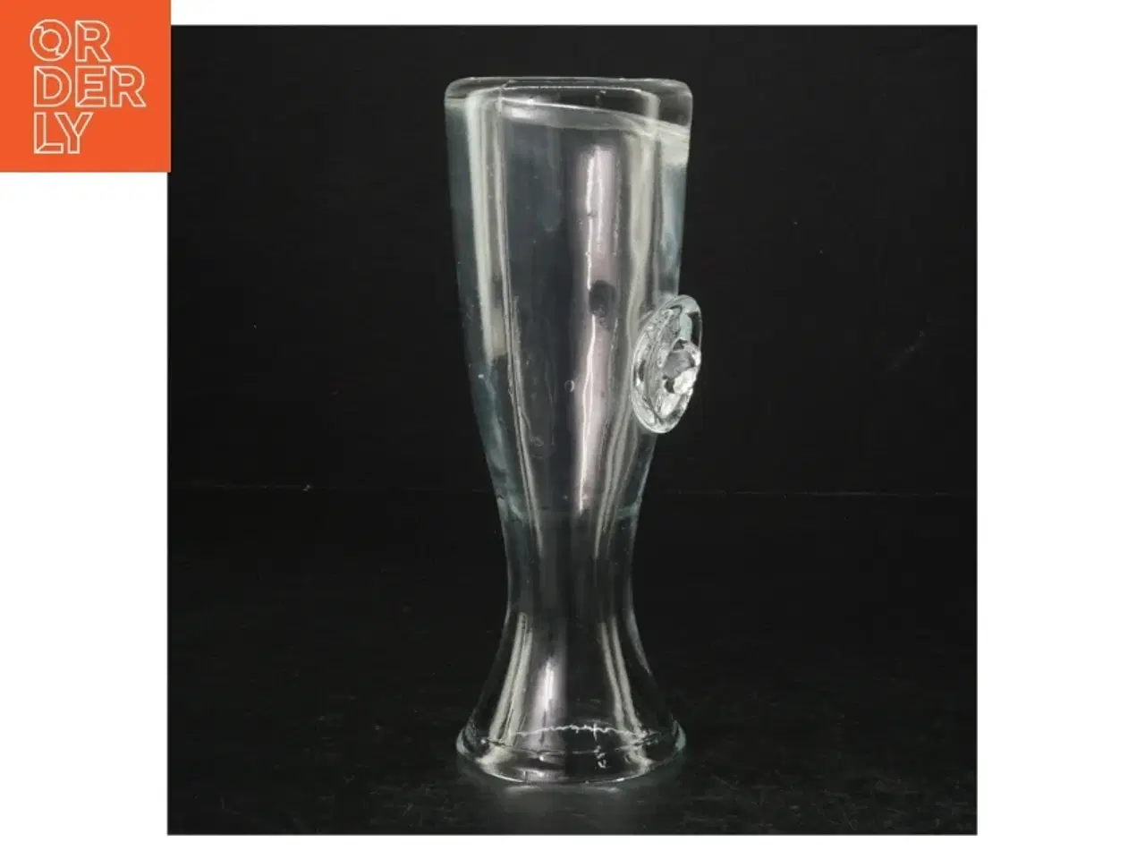 Billede 2 - Glas vase (str. 18 cm)