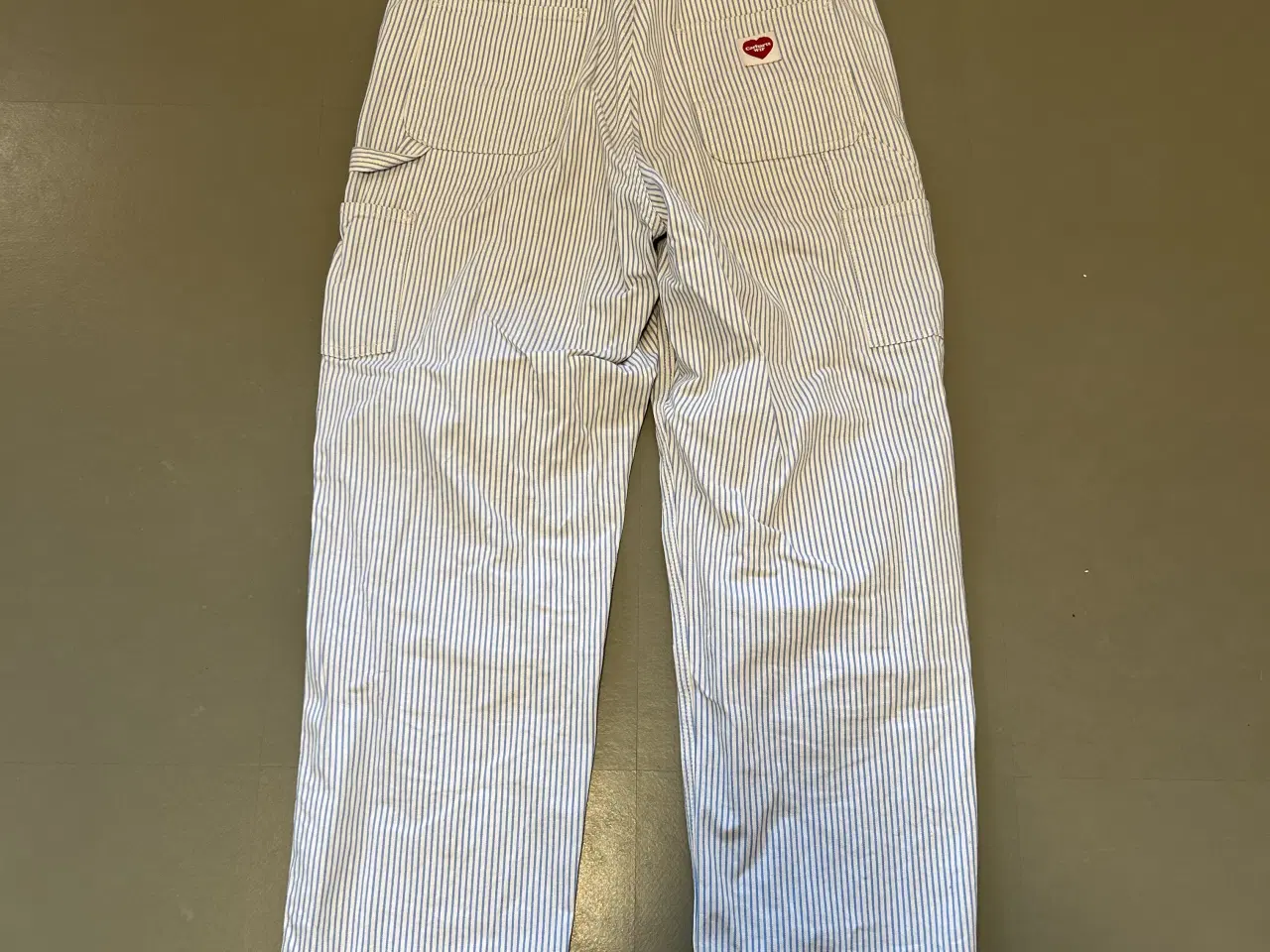 Billede 3 - Stribede (Blå/Hvid) Carhartt bukser