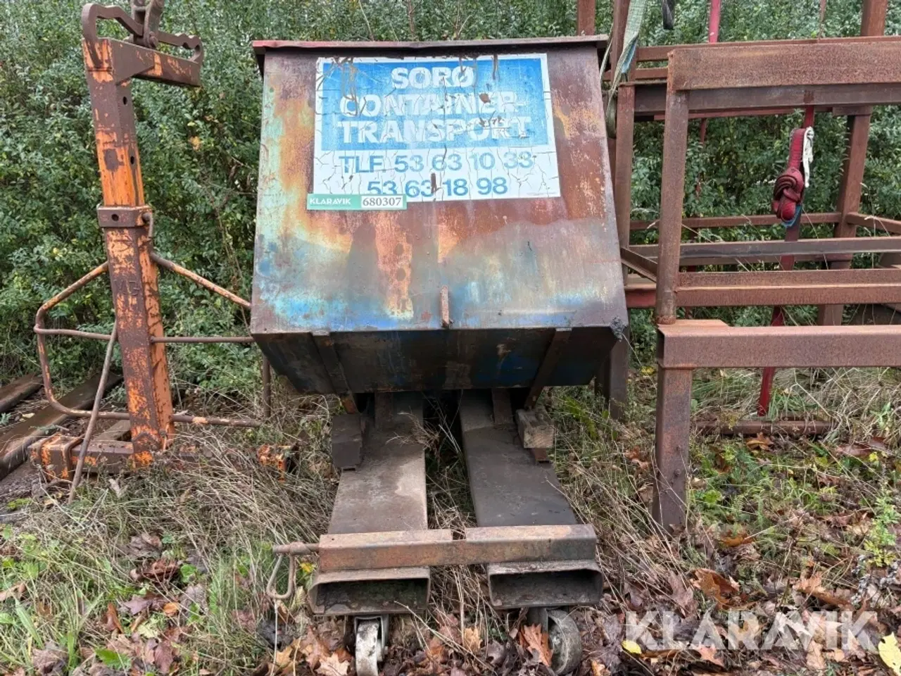 Billede 2 - Tippekar m. gaffellommer