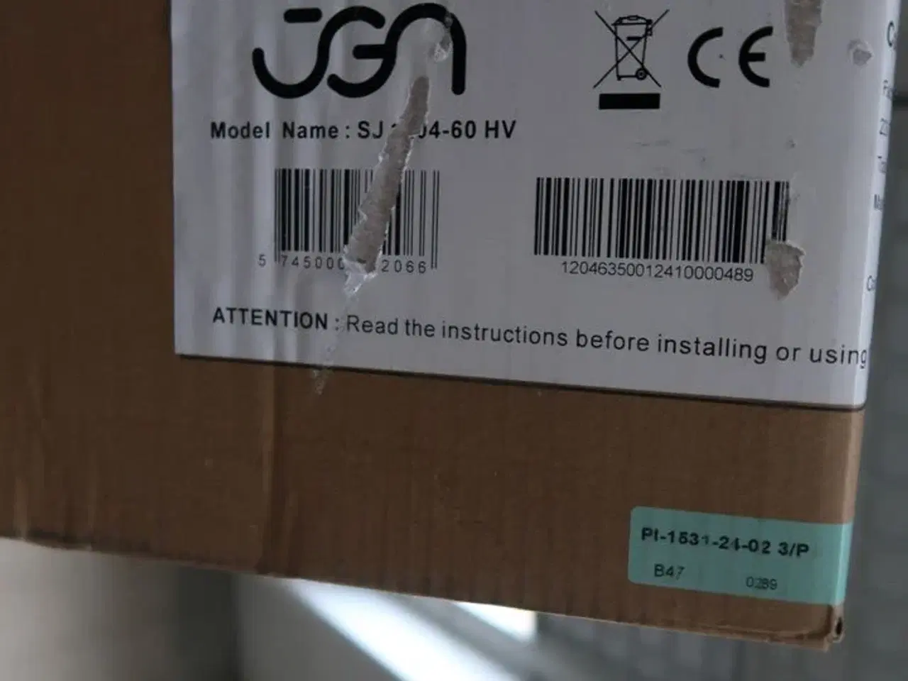 Billede 2 - Emhætte JGN SJ 1204-60 HV