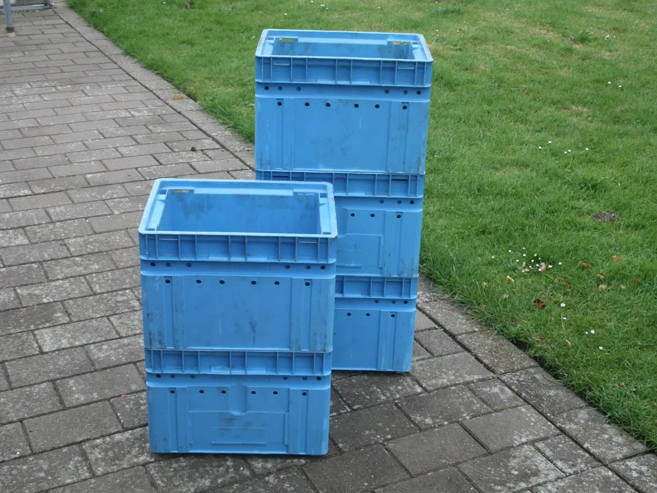 Billede 1 - Kraftige plastkasser, værkstedskasser