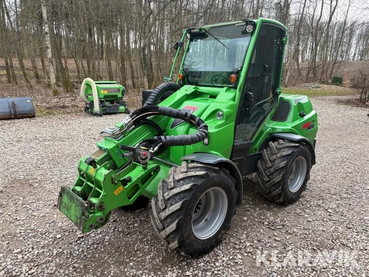 Billede 1 - Minilæsser Avant 860i med teleskop & tilbehør