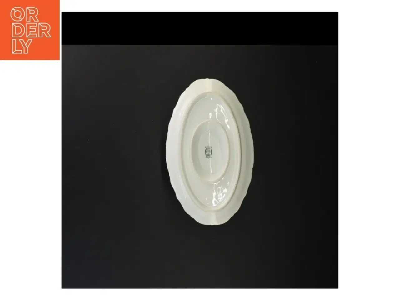 Billede 3 - Porcelæns sovseskål med blomstermotiv fra Bavaria (str. 22 x 14 cm)