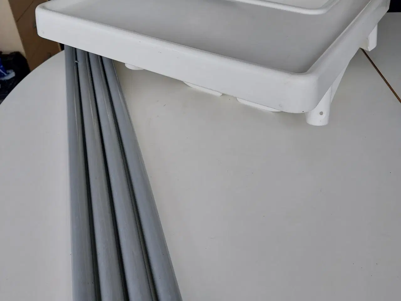 Billede 1 - IKEA høj barnestol med bord