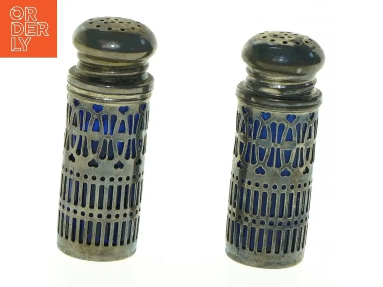 Billede 4 - Par af salt- og peberbøsser (str. 7 x 2,5 cm)