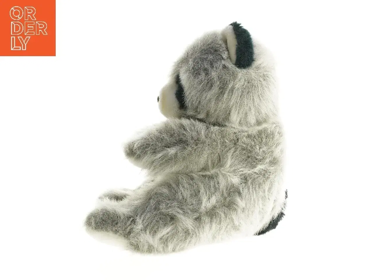 Billede 2 - Grå vaskebjørn bamse (str. 30 cm)