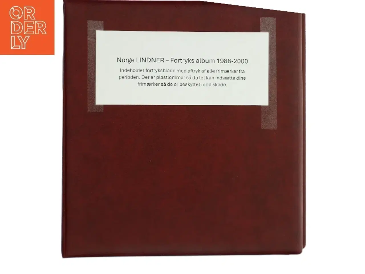 Billede 1 - Norge LINDNER – Frimærke fortryks album 1988-2000