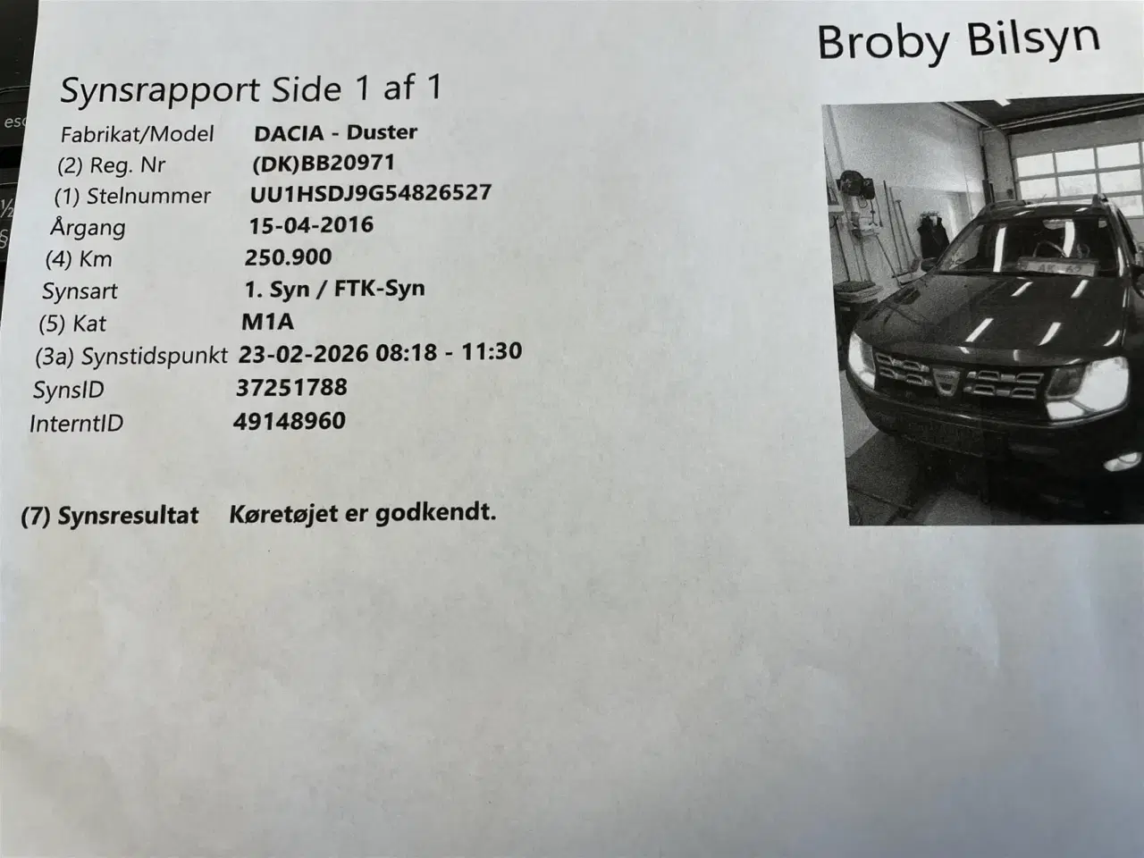 Billede 4 - Dacia Duster 1,5 DCi Lauréate 4x4 109HK 5d 6g