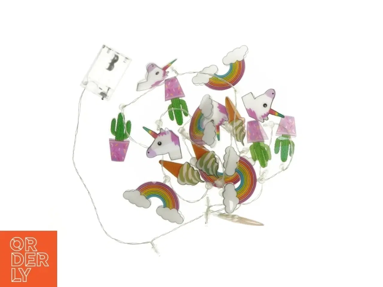Billede 1 - Unicorn lyskæde 240 cm (str. 240 cm)