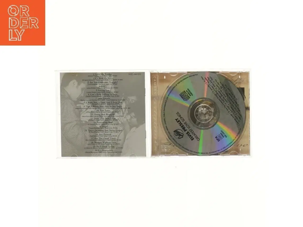 Billede 3 - Elvis Presley CD: Love Songs fra Camden (str. 12,5x14 cm)