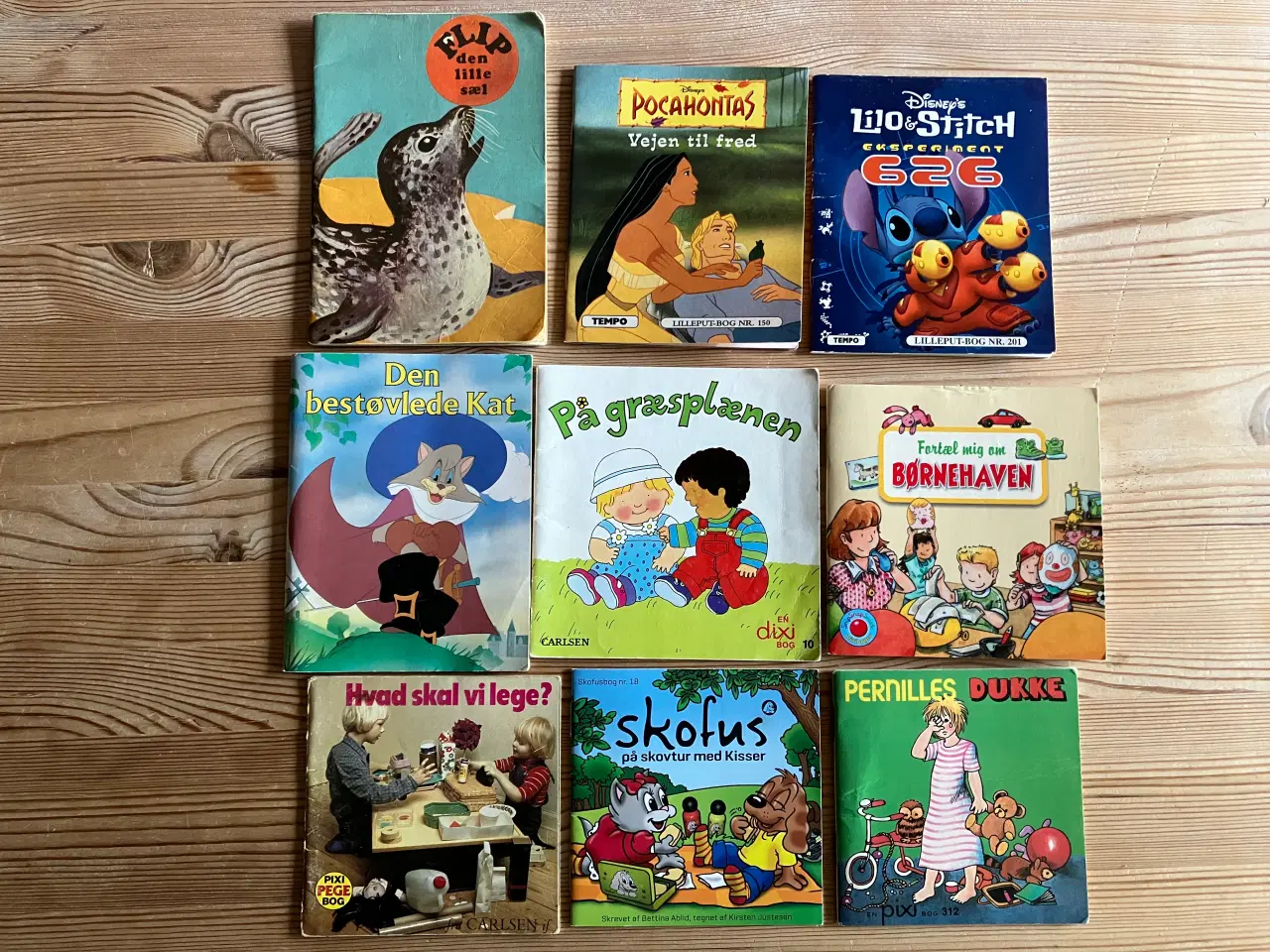 Billede 4 - 9 x 9 børnebøger, bl.a, Lilleput, Disney m.m