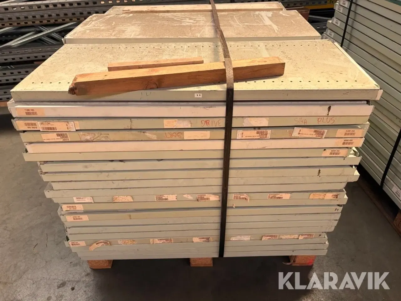 Billede 3 - Hylder Norplan lagerreol 272 styk