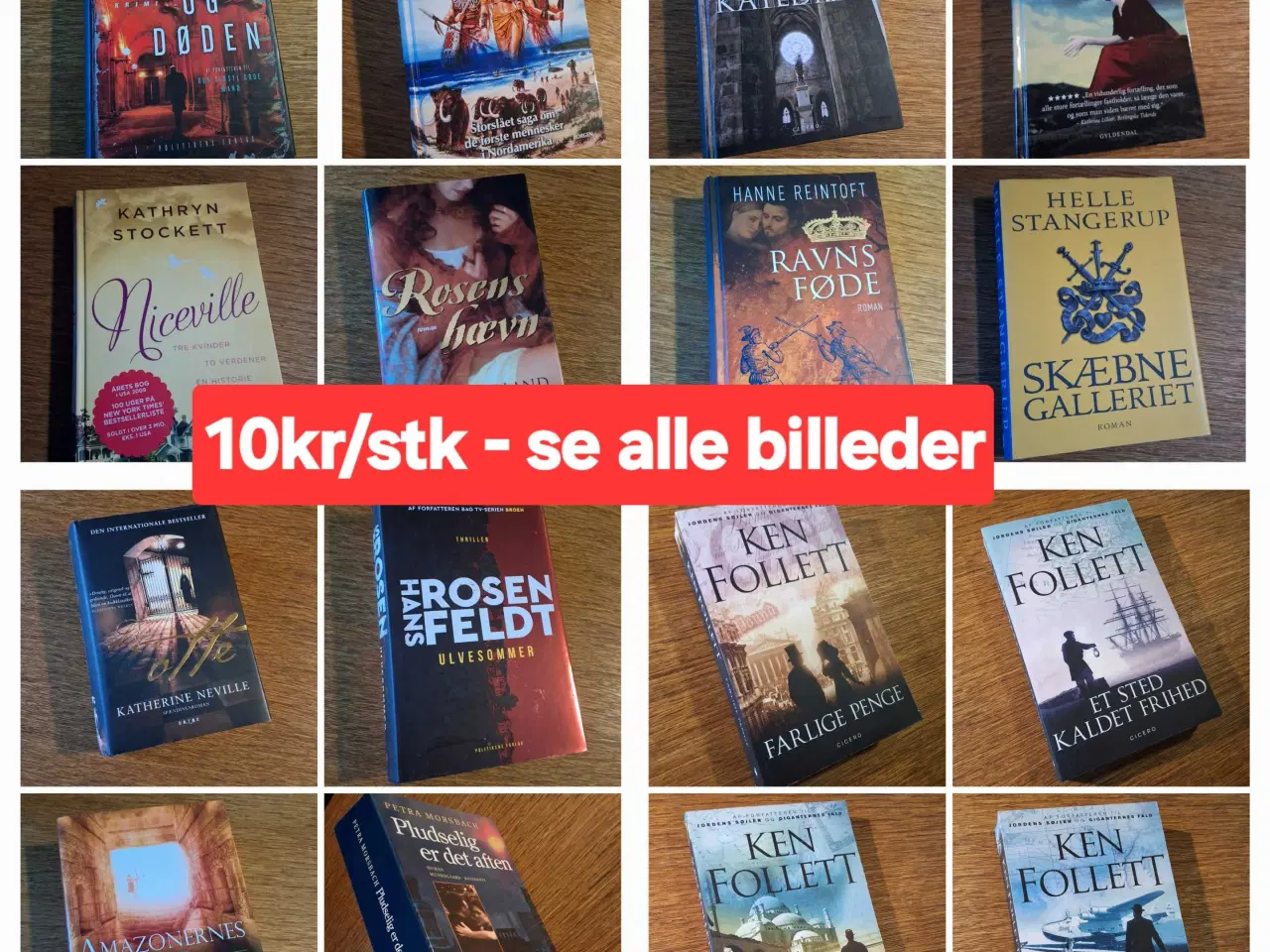Billede 1 - BOG-UDSALG - 10kr/stk. 
