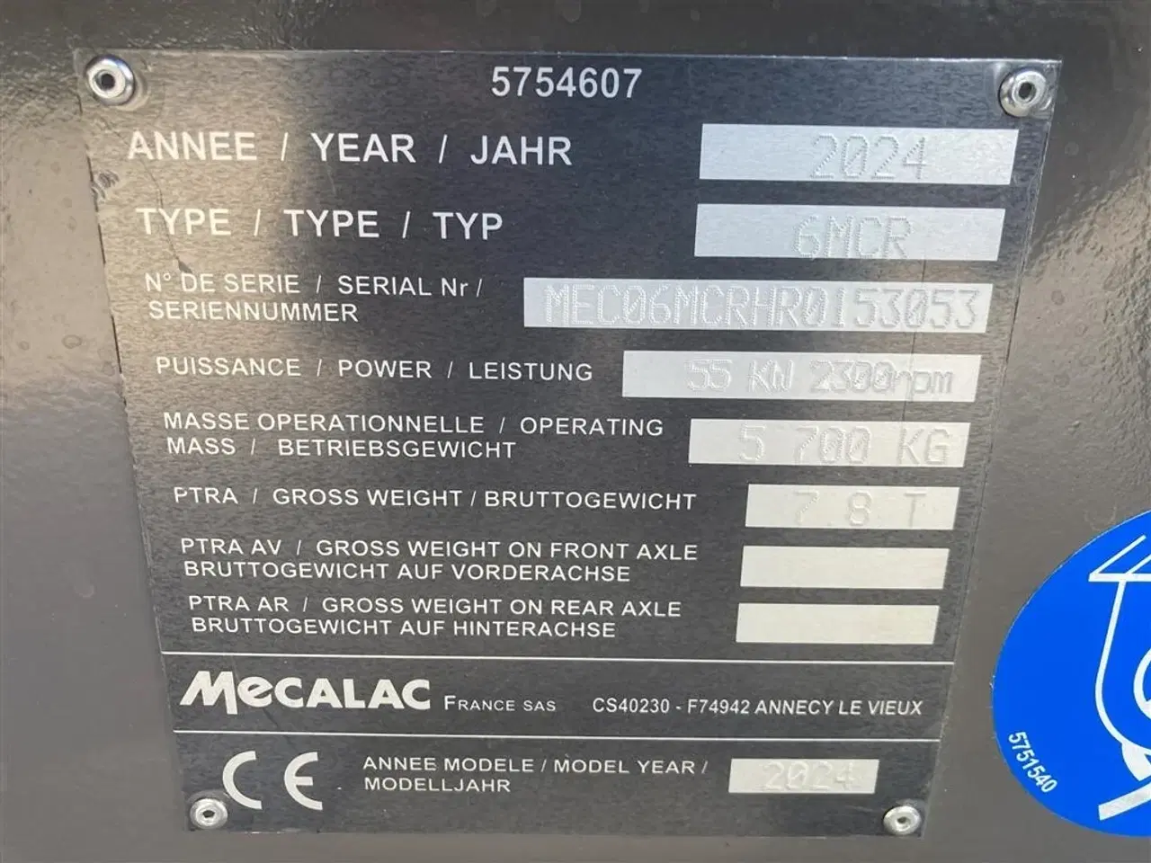 Billede 21 - Mecalac 6 MCR 6 tons kompact minigraver på gu.bånd