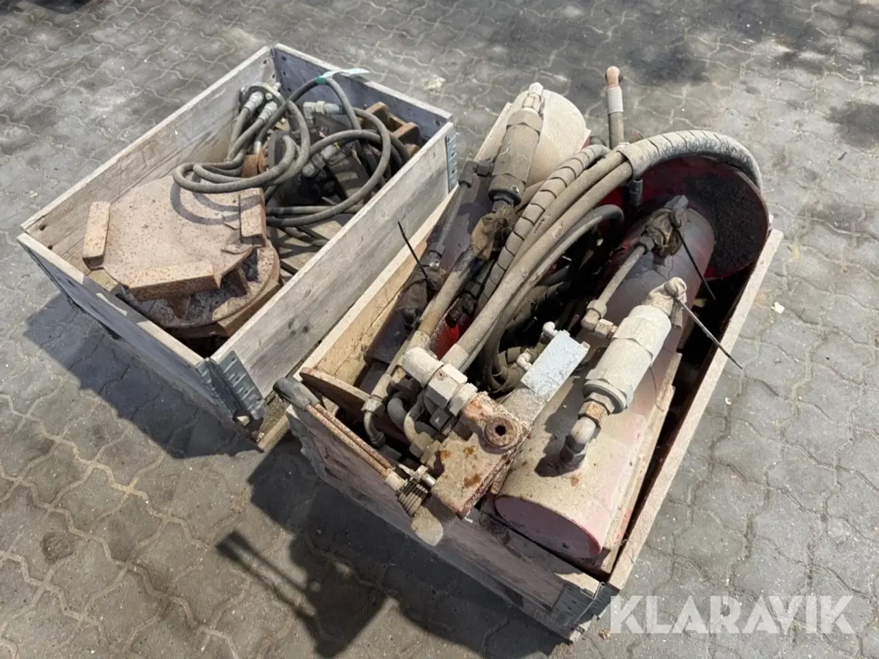 Billede 3 - Lot -Hydraulikstempler med rotator